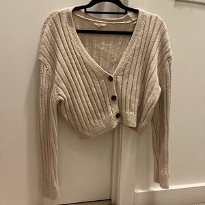 Cropped cardigan